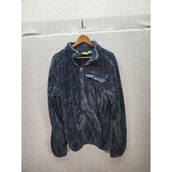 Stillwater Supply Co. Navy Blue Sherpa Fleece Jacket XL - Picture 1 of 5